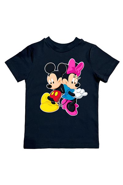 Minnie Mouse Καλοκαιρινό Παιδικό T-Shirt - Βαμβακερό χτενισμένο με στάμπα