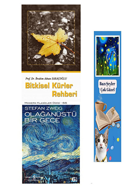 TÜRKİYE İŞ BANKASI KÜLTÜR YAYINLARI Bitkisel Kürler Rehberi - İbrahim Adnan Saraçoğlu (Koleksiyon Kitap) + Olağan.. + Ayraç