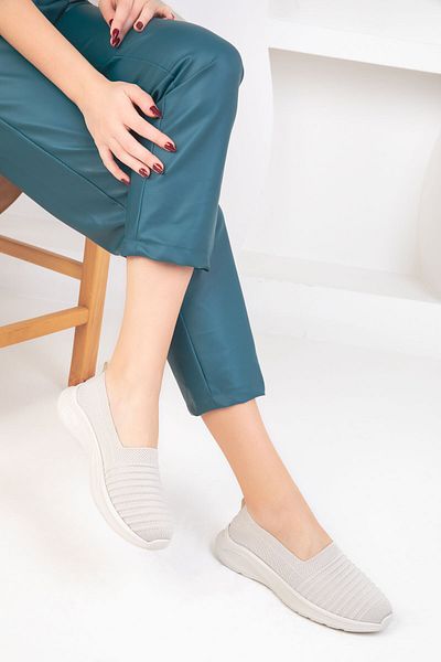 SOHO Beige Damen Sneakers 18761