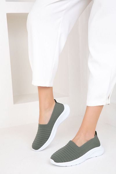 SOHO Grüne Damen Sneakers 18761