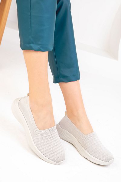 SOHO Beige Damen Sneakers 18761