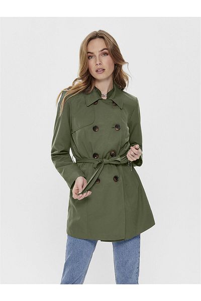 ONLY Trenchcoat Doppelreihiger Trenchcoat