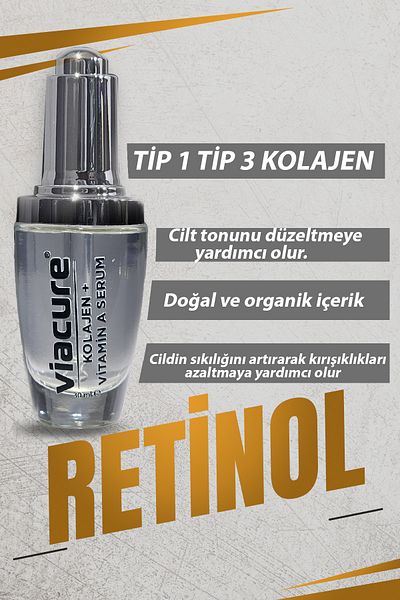 Viacure Acid Vitamin a Collagen Hyaluronic Serum - Skin Care