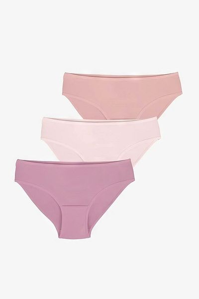 Bolero Pink 3-Piece Women's Slip Panties