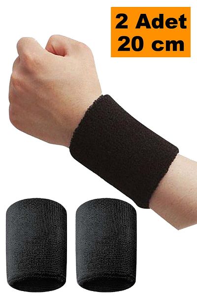 Liggo Double Towel Bracelet Sweatband 20cm Sports Towel Bracelet
