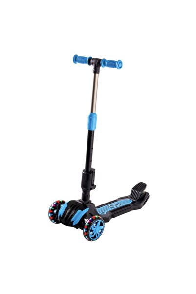 Cool Wheels Combo 3-7 Yaş Led Işıklı 3 Tekerlek Oturaklı Yükseklik Ayarlı Katlanabilir Çocuk Scooter