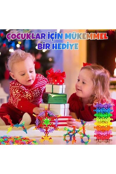 OKFİS Molekül Yapı Taşları Eğitici Oyuncak 120 Adet