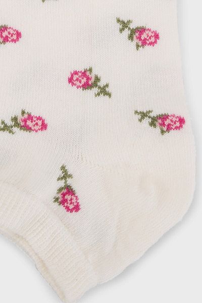 Lela Patterned Soft Cotton Knitted Booties Socks Socks 0070003