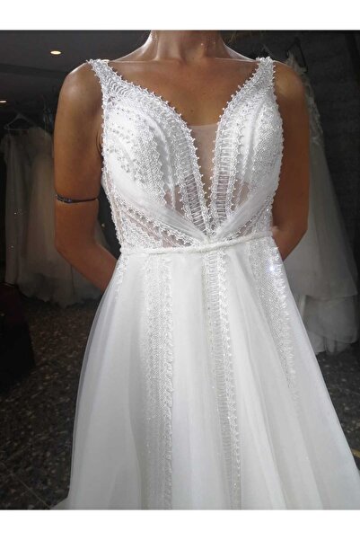 madamebrade GELİNLİK MİMOZA MODEL İNCİ