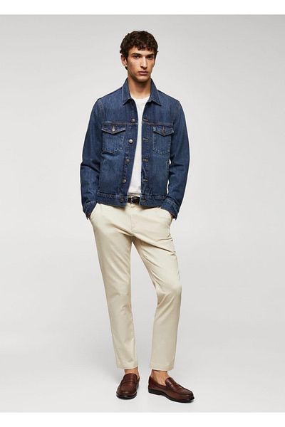 MANGO Man Klassische Jeansjacke