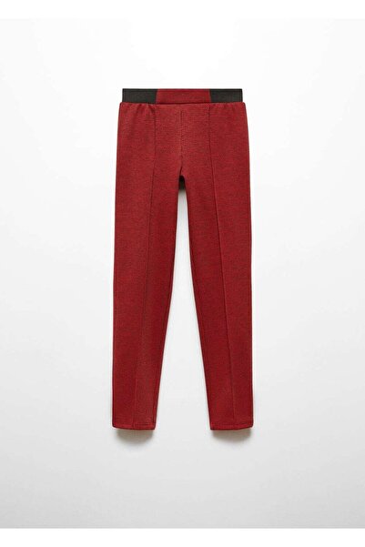 MANGO Kids Red Leggings for Kids