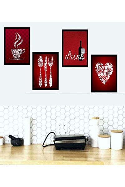 icase Σχέδιο κουζίνας, μαχαιροπίρουνα, ποτό, διακόσμηση, εκτύπωση ιδεών, επιτ...