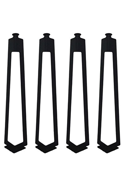 AS DESİGN Picioare de masă decorativă din metal, 4 bucăți (52 cm înălțime)