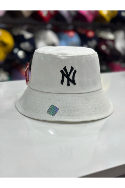 Genel Markalar Ny Nakışlı Unısex Bucket Şapka