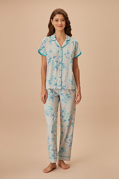 SUWEN Melani Masculine Pajama Set