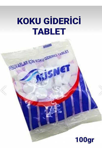 Misnet TABLET NAFTALİN KOKU GİDERİCİ BAZA YATAK YORGAN AYAKKABILIK BANYO LAVABO