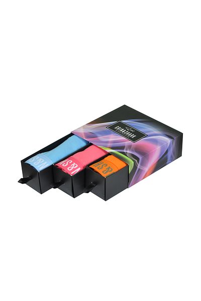 GRINSHARK Cutie Lycra cu 3 boxeri premium pentru bărbați, colecția personalizată