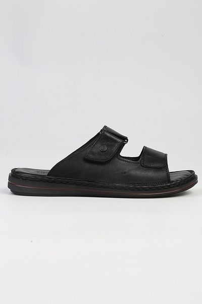 Pierre Cardin ® |   PC-5111-3892 Μαύρες-Ανδρικές Παντόφλες
