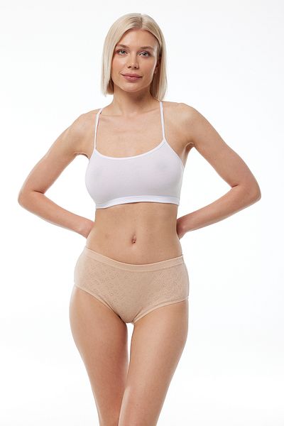 Malabadi Γυναικείο Skin 6 Pack 100% βαμβακερό ζιβάγκο 351 ψηλόμεση ζακάρ