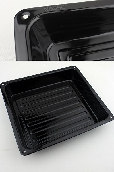 Nüsse Enamel Oven Dish Oven Tray Deep Mini Oven Compatible 30*27cm
