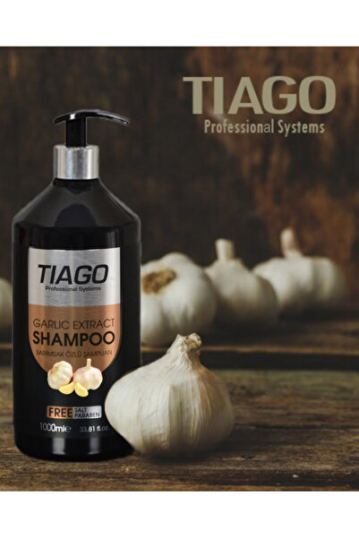 Tiago Sarımsak Özlü Tuzsuz Şampuan 1000 Ml