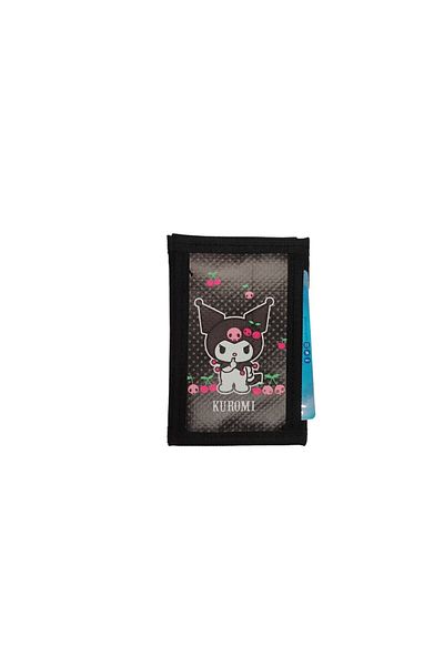 ATA TANITIM Sports Fabric Wallet, Kuromi Themed Print