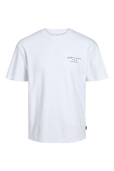 Jack & Jones Jprblasanchez Premium Crew Neck T-Shirt - 100% Organic Cotton, Crew Neck Design