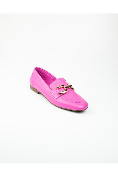 Zeyn 7680 Fuchsia Leather Casual Women's Shoes