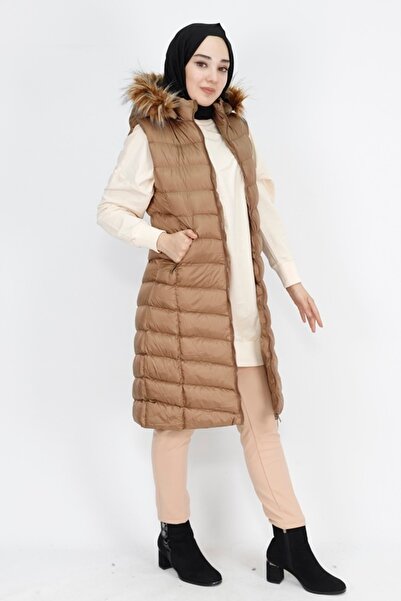 Genel Markalar Cep Fermuarlı Dolum Büyük Beden Şişme Yelek