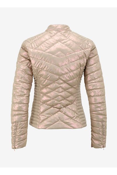 Guess سترة نسائية برونزية عادية W4RL02WFWM0-F10H