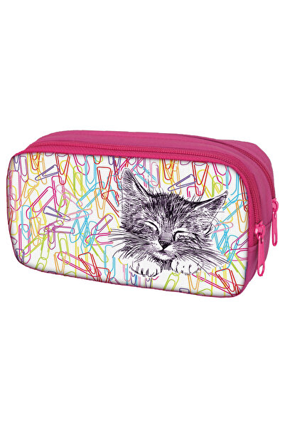 Skaer Apex Cutie de creioane imprimată cu ochi dublu