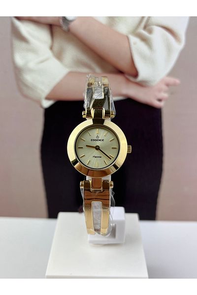 Essence GOLD WOMEN'S WRISTWATCH WATERPROOF