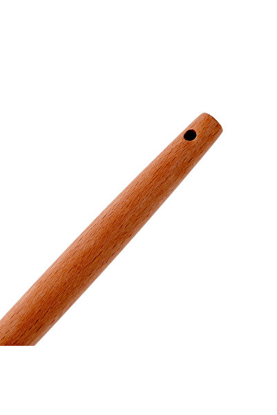 MİEN Mien Bamboo Silicone Serving Spoon - White / Brown