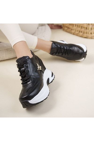 nuaA Pantofi Nua Fashion Butterfly Detaliat 10 cm Toc ascuns Pantofi sport casual