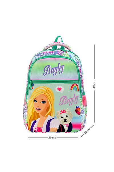 Esbuik Set de 2 geanți de școală pentru fete cu model Hi Bayby sezon nou + cutie de prânz