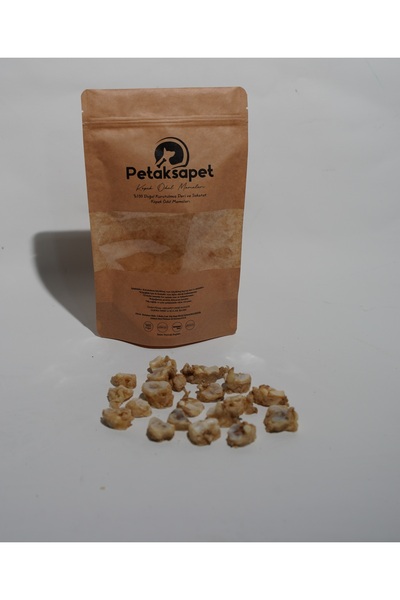 PETAKSAPET Kuzu Ayak Cips %100 Doğal Köpek Ödül Maması 50 Adet