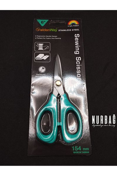NURBAĞ DOKUMA GOLDEN WAY - STAINLESS STEEL 6 NOLU SCISSORS 001Q