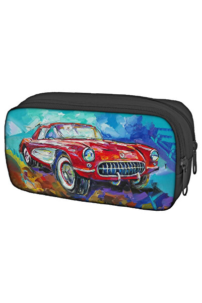 Skaer Apex Cutie de creioane imprimată cu ochi dublu