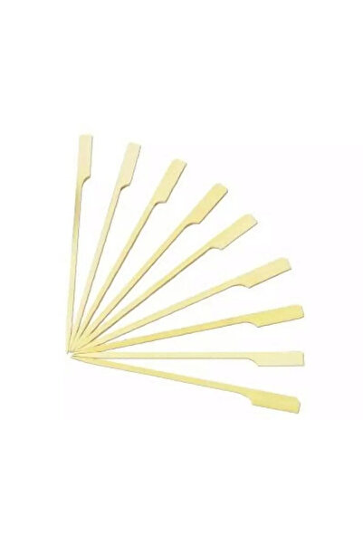 KENT 15 Cm Yassı sunum kürdanı , Çöp Şiş 50 Adet