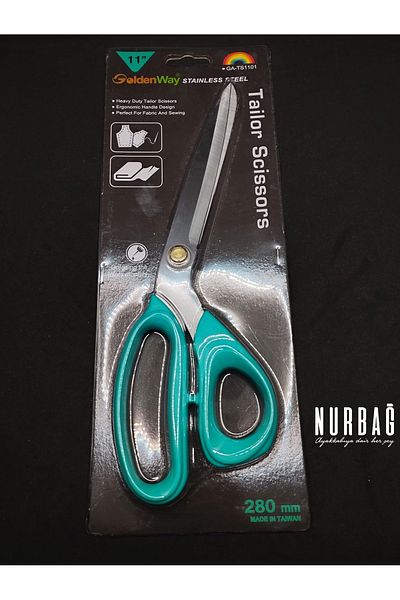 NURBAĞ DOKUMA GOLDEN WAY - STANINLESS STEEL 11 NOLU SCISSORS KJ007