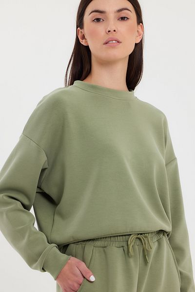 LAMODEMAPASS RAYA Cotton Blend Sweatshirt