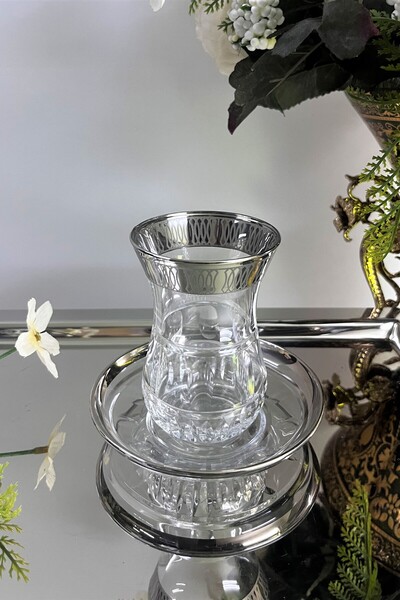 Paşabahçe Decostyle Diana Işlemeli 12 Parça 6 Kişilik Ajda Boy Çay Takımı 150 Cc