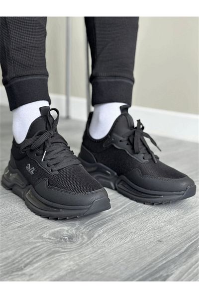 Escetic Μαύρα ανδρικά αθλητικά παπούτσια Anorak Trunk Summer Gel Sole Sneaker Ay0013