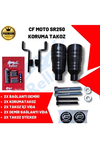 JİEKAİ CF MOTO 250 SR 2020 - 2023 UYUMLU KORUMA TAKOZU