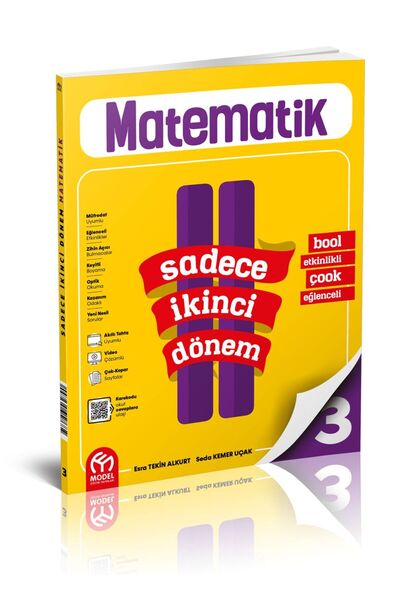 Model Eğitim Yayınları 3. Sınıf Sadece İkinci Dönem Matematik