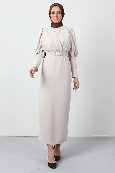 MÇmoda Жіноча сукня з перехресним коміром