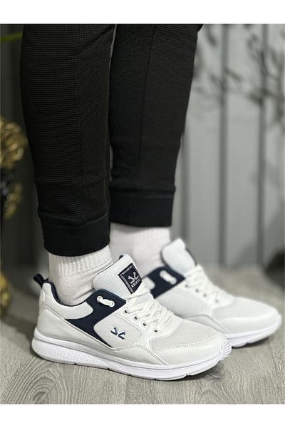 Escetic Λευκό Navy Blue Ανδρικό Anorak Trunk Summer Sneaker ελαφριά αθλητικά παπούτσια Ay0012