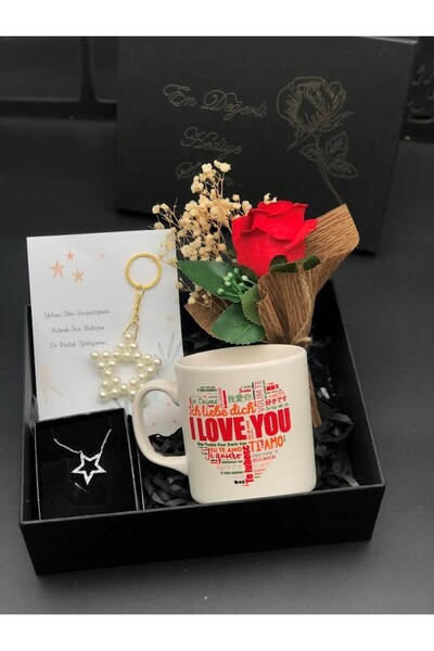 Masalsı Concept 14 Şubat Sevgililer Günü Hediyesi EnTutkulu Hediye Özel Kutul...