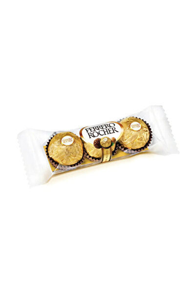 Ferrero Rocher Truffle Fındıklı Çikolata 3 Lü 37,5 gr X 5 Adet