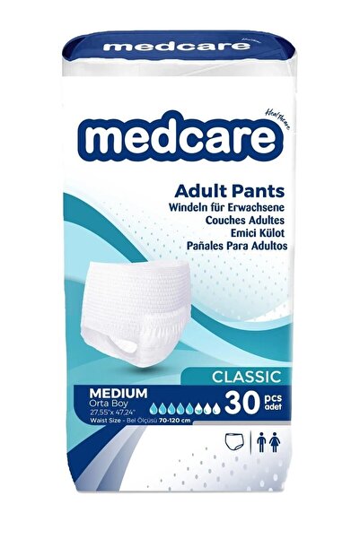 MEDCARE MEDCAREEmici Külot Medium ( Orta Boy ) 30 Adet